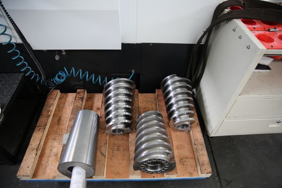 Good price Компьютеризированная машина штрангпресса винта близнеца ДЖСВ разделяет обрабатываемый ПВК элементов винта онлайн