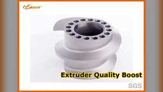 Качество смесительных блоков двухшнекового экструдера